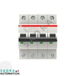 کلید مینیاتوری چهار پل 1 آمپر ABB تیپ C مدل 2CDS274001R0014