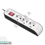 سه راهی برق پارت الکتریک مدل پارت با سیم 1.8 متر