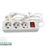 سه راهی ارتدار پارت الکتریک مدل شهاب با کلید و کابل 3 متری