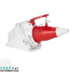 سوکت صنعتی پارت الکتریک نری و مادگی ثابت سه فاز 5x16 مدل PRT 581