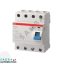 کلید محافظ جان چهار پل 100 آمپر ABB مدل 2CSF204005R1900