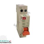 کلید مینیاتوری تک پل با نول 25 آمپر LS منحنی C – با ابعاد مینیاتوری تک پل کد BKP 1+N C25A