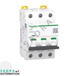 کلید مینیاتوری اشنایدر تیپ C سه پل 50 آمپر AC مدل A9K24350