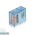 رله کتابی 12vDC دو کنتاکت 8 آمپر فیندر مدل 40.52.9.012.0000