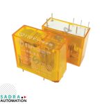رله کتابی 110vAC دو کنتاکت 8 آمپر فیندر مدل 40.52.8.110.0000