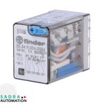 رله 24vDC چهار کنتاکت 7 آمپر فیندر مدل 55.34.9.024.0094
