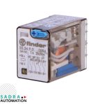رله 125vDC چهار کنتاکت 7 آمپر فیندر مدل 55.34.9.125.0094