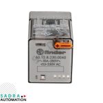 رله 230VAC دو کنتاکت 10 آمپر فیندر مدل 60.12.8.230.0040